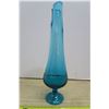 Image 2 : Blue Footed 1970s Vase 15.5" Tall