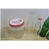 Image 4 : Lot of Coke, 7-up, Crush, Milk, Peanut Butter Bottles
