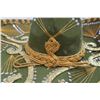 Image 4 : Vintage Green Sombrero 25" Wide from Brim to Brim Stamped Pigalle
