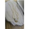 Image 3 : Seed pearl necklace in scalloped box