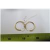 Image 2 : 10 kt gold hoop earrings