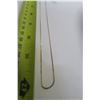 Image 2 : 10 kt gold serpentine chain, 18” long
