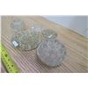 Image 4 : Lot of glass flower frogs, assorted sizes (5)