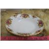 Image 1 : Royal Albert Old Country Roses serving bowl, 9x7½”, England