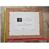 Image 3 : Framed print, "Killer Whales" by Sue Coleman, BC artist 14x17" frame