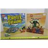 Image 1 : 476. Lego Pirate Treasure game and Ninjago Build Your Adventure book