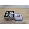 Image 5 : Small tin with 8 thimbles