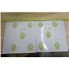 Image 1 : Metal enamelled back splashes 16 ¾” x 15½” (2)