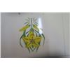 Image 4 : Metal enamelled back splashes 16 ¾” x 15½” (2)