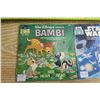 Image 3 : Record/ story books, two Christmas albums, Bambi and Star Wars (1974) no tape