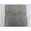 Image 2 : Pair of 1970 Saskatchewan License Plates