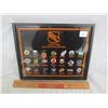 Image 2 : NHL Logo Pins Framed