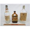 Image 1 : 3 Antique Labelled Liquor Bottles