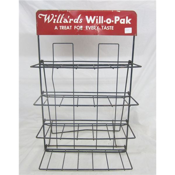 Willard's Will-O-Pack rack - Schmalz Auctions
