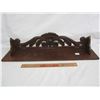 Image 2 : Antique Walnut Clock Shelf