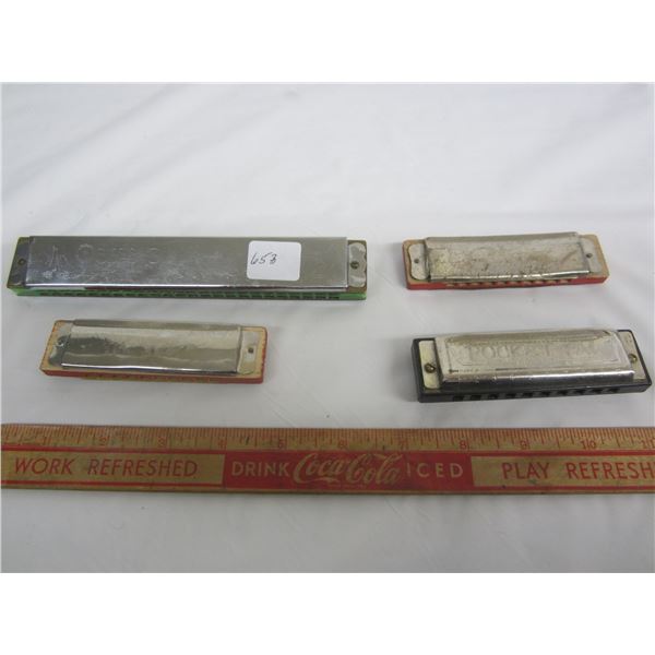Lot of 4 Mouth Organs