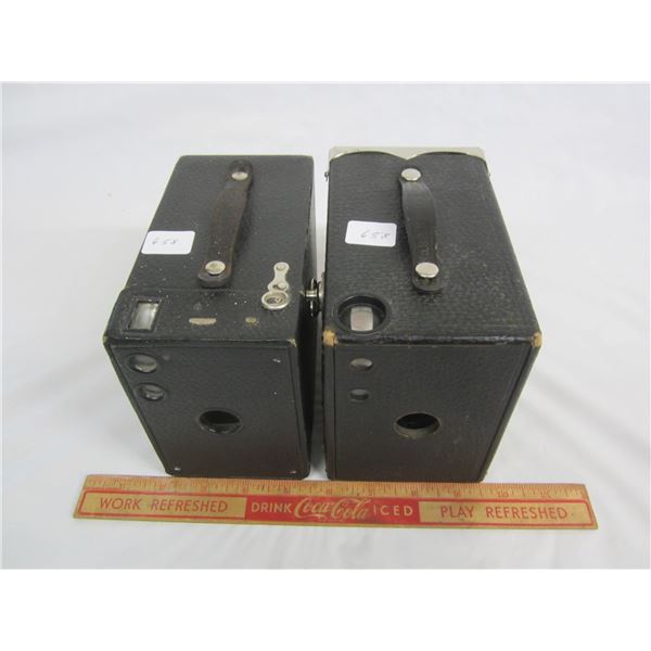 2 Kodak's Box Cameras