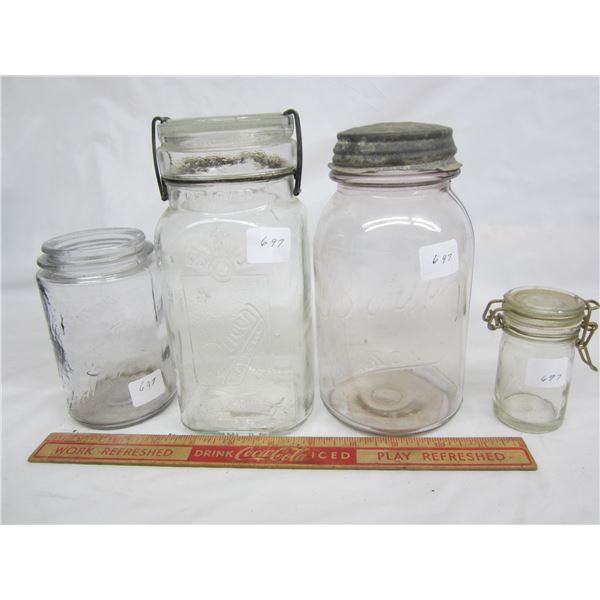 Lot of 4 Sealers including Boyd , Schram , Queen