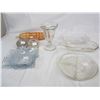 Image 1 : Lot of Vintage Pressed Glass