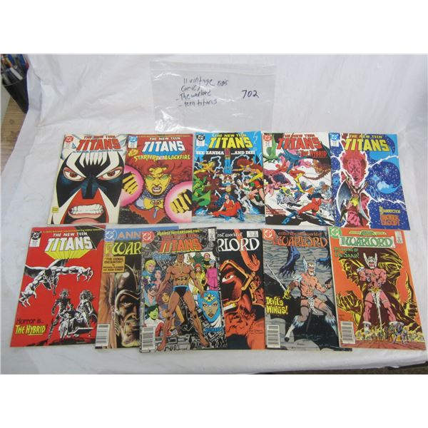 Lot of 11 Vintage Comics