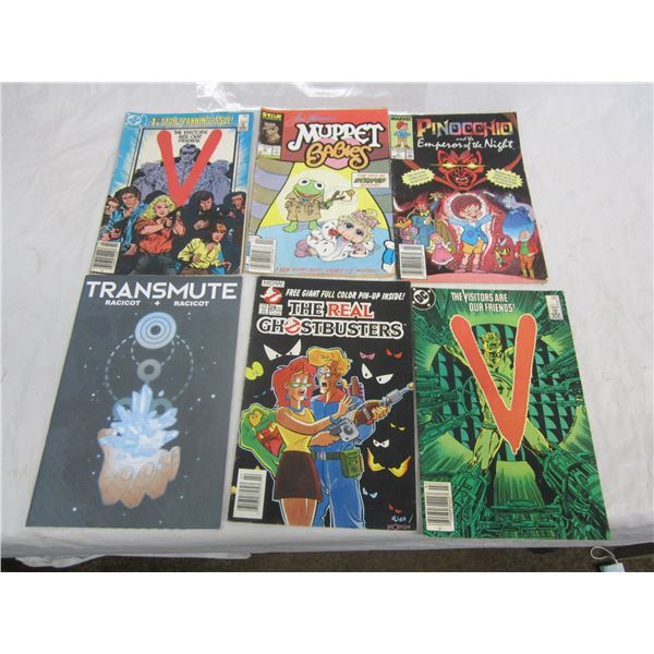 Lot of 6 Vintage Comics