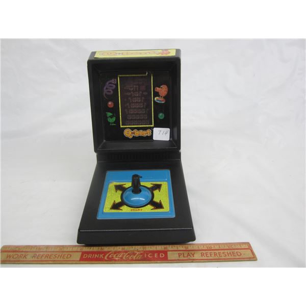 Working 1980's  Q Bert Table Top Video Game