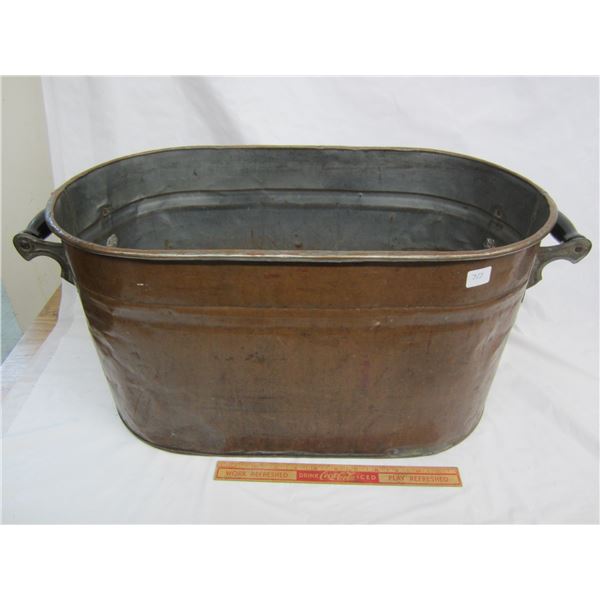 Antique Copper Boiler