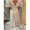 Image 6 : Wedding Dress Size 6 Satin Lace + Beads + Sequins