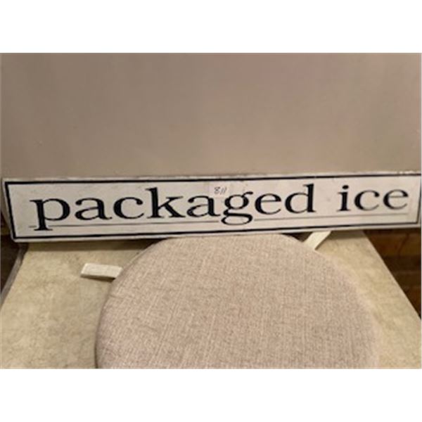 Ice Sign 26 X 4