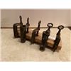Image 4 : Vintage Cast Iron C-Clamps 5