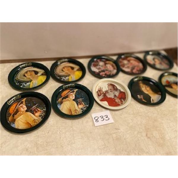 10 Coca-Cola Coaster Set