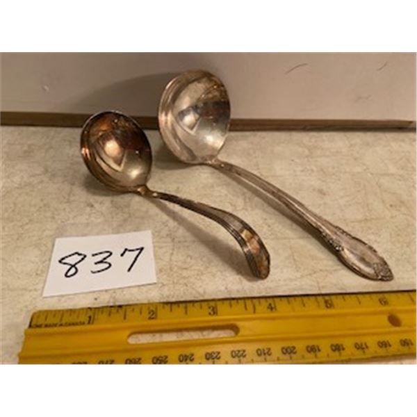 2 Asst. Silver Laddles