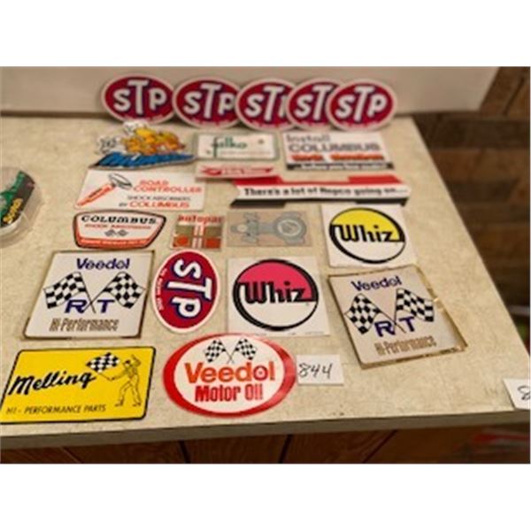 22 Asst. 1970s Stickers