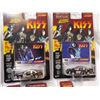 Image 3 : 5 Johnny Lightning KISS cars with card