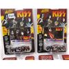 Image 2 : 4 Johnny Lightning KISS cars with card
