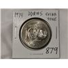 Image 1 : 1974 DDR #5 Extra Yoke $1 coin