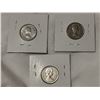 Image 5 : 3 different error 5 cent coins