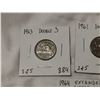 Image 2 : 5 different error 5 cent coins