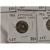 Image 5 : 5 different error 5 cent coins