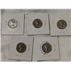 Image 7 : 5 different error 5 cent coins
