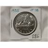 Image 1 : 1935 silver dollar
