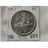 Image 1 : 1951 SWL silver dollar