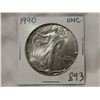 Image 1 : 1990 fine silver walking libert dollar