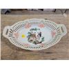Image 1 : Oval German made cutwork bowl
