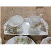 Image 4 : Lot of Royal Standard "The Old Mill Stream" dishes - includes cream & sugar on tray, 8 teacups, 9 sa