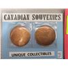 Image 3 : Unique coin lot - Canadian souvenirs & old foreign coins