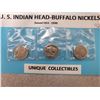 Image 2 : Lot of 6 US buffalo nickels