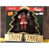Image 1 : Vintage 1994 Coca Cola Christmas ornament.  Trim-A-Tree collection.