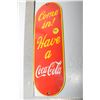 Image 1 : Vintage not old Coca Cola Porcelain Sign