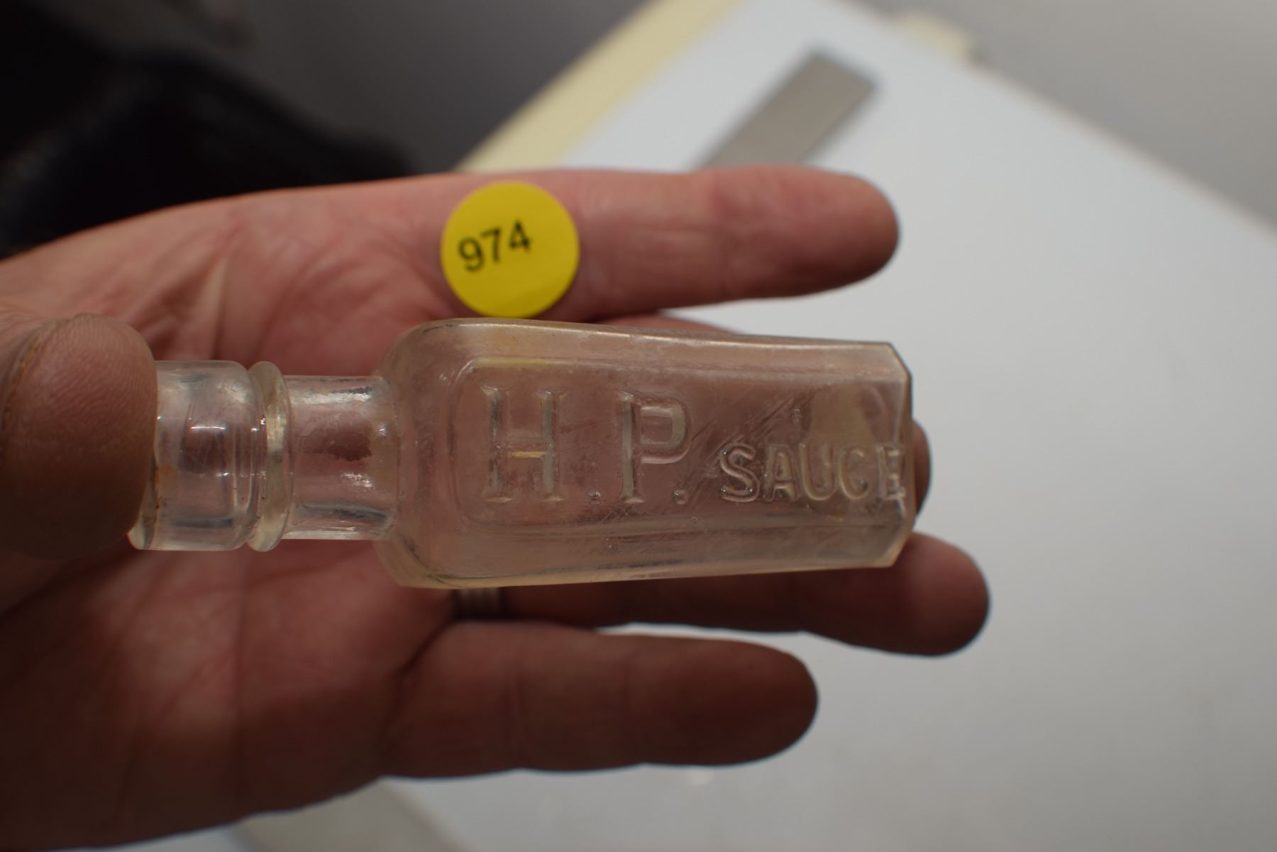 Antique HP Sauce Bottle Schmalz Auctions antique-hp-sauce-bottle-schmalz-auctions